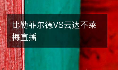 比勒菲爾德VS云達不萊梅直播