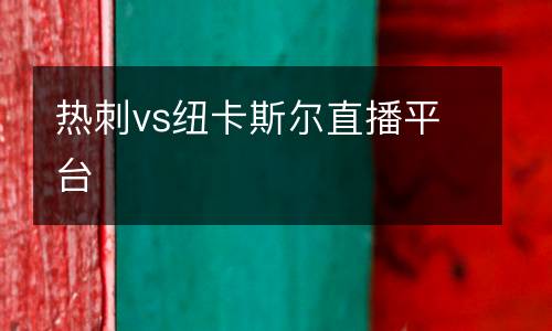 熱刺vs紐卡斯?fàn)栔辈テ脚_(tái)