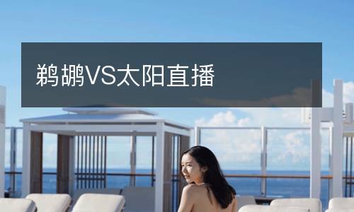 鵜鶘VS太陽(yáng)直播